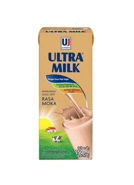 Promo Harga Ultra Milk Susu UHT Moka 250 ml - Indomaret