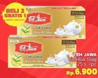 Promo Harga Teh Jawa Teh Celup Vanilla 25 pcs - LotteMart