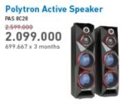 Promo Harga POLYTRON PAS 8C28 | Active Speaker  - Electronic City