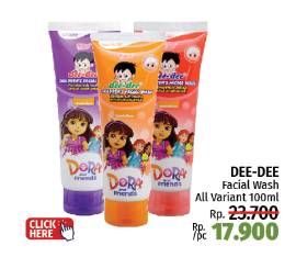 Promo Harga Dee Dee Children Facial Wash All Variants 100 gr - LotteMart
