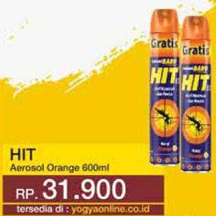 Promo Harga HIT Aerosol Orange 675 ml - Yogya