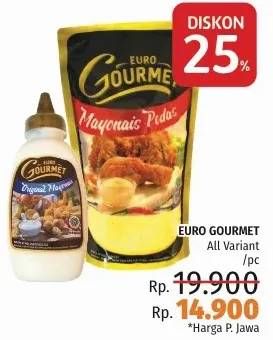Promo Harga EURO GOURMET Mayonnaise All Variants 1000 gr - LotteMart