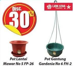 Promo Harga Lion Star Pot Lantai/Pot Gantung  - Hari Hari