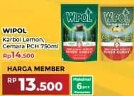 Promo Harga Wipol Karbol Wangi Lemon, Cemara 750 ml - Yogya