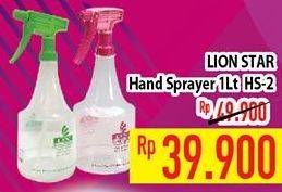 Promo Harga LION STAR Hand Sprayer HS2 1 ltr - Hypermart