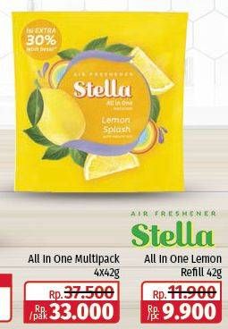Promo Harga Stella All In One Lemon 42 gr - Lotte Grosir