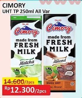 Promo Harga Cimory Susu UHT All Variants 250 ml - Alfamart