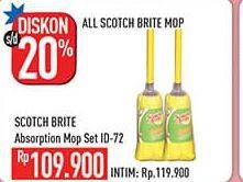 Promo Harga 3M SCOTCH BRITE Absorption Mop ID-72  - Hypermart