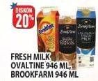 OVALTINE/BROOKFARM Fresh Milk