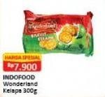 Promo Harga WONDERLAND Biscuit Kelapa 300 gr - Alfamart