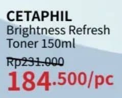 Promo Harga Cetaphil Bright Healthy Radiance Toner 150 ml - Guardian