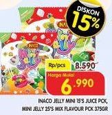 Promo Harga INACO Mini Jelly Mini Juice, 25