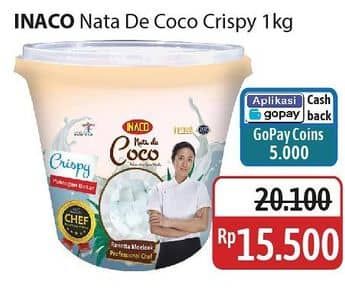 Promo Harga Inaco Nata De Coco Crispy 1000 gr - Alfamidi