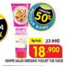 Promo Harga Kewpie Saus Manis Salad Dressing Yogurt 150 gr - Superindo