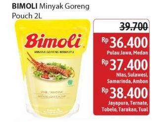 Promo Harga Bimoli Minyak Goreng 2000 ml - Alfamidi