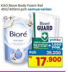 Promo Harga Biore Body Foam Beauty All Variants 400 ml - Indomaret