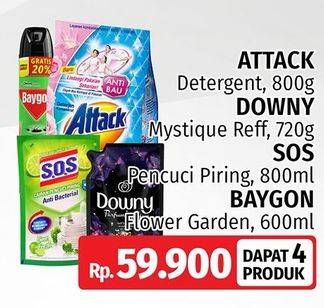 Attack/Downy/SOS/Baygon