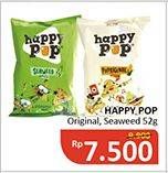 Promo Harga HAPPY POP Keripik Jagung Original, Seaweed 52 gr - Alfamidi