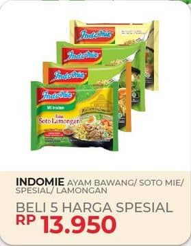 Promo Harga Indomie Mi Kuah Ayam Bawang, Soto Mie, Ayam Spesial, Soto Lamongan 69 gr - Yogya