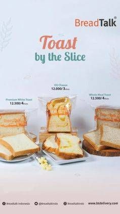 Promo Harga Breadtalk Premium White Toast  - BreadTalk