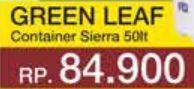 Promo Harga Green Leaf Container Sierra 50L  - Yogya