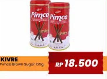 Promo Harga Pimco Wafer Stick Brown Sugar 150 gr - Yogya