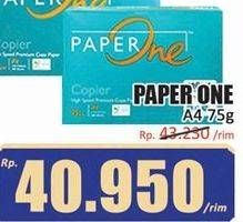Promo Harga PAPERONE Kertas Copier A4 75 G 500 sheet - Hari Hari