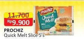 Promo Harga Prochiz Quick Melt Slice 85 gr - Alfamart