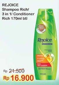 Promo Harga REJOICE Shampoo/Conditioner 170 ml - Indomaret