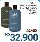 Promo Harga Kahf Hair & Body Wash Energizing, Relaxing 200 ml - Alfamidi