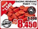 Promo Harga Daging Rendang Sapi per 100 gr - Giant