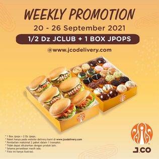 Promo Harga 1/2 dz JCO Jclubs + 1 box JCO Jpops  - JCO