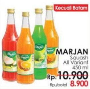 Promo Harga Marjan Syrup Squash 450 ml - Indomaret