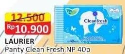 Promo Harga Laurier Pantyliner Cleanfresh NonPerfumed 40 pcs - Alfamart