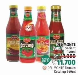 Promo Harga Del Monte Sauce All Variants 340 ml - LotteMart