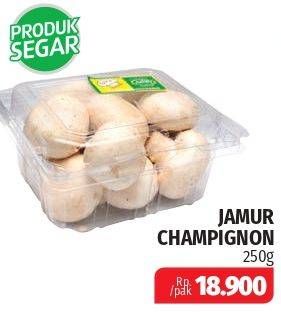 Promo Harga Jamur Champignon (Jamur Kancing) per 250 gr - Lotte Grosir