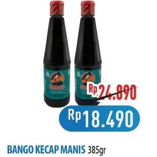 Promo Harga Bango Kecap Manis 385 ml - Hypermart