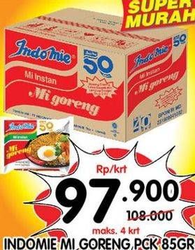 Promo Harga INDOMIE Mi Goreng Spesial per 40 pcs 85 gr - Superindo