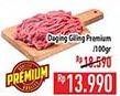 Promo Harga Daging Giling Sapi Premium per 100 gr - Hypermart