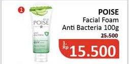 Promo Harga POISE Facial Foam Anti Bacterial 100 ml - Alfamidi