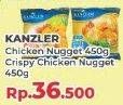 Promo Harga KANZLER Chicken Nugget/Cripsy Nugget 450 gr - Yogya