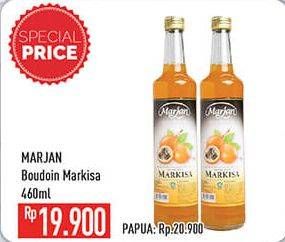 Promo Harga MARJAN Syrup Boudoin Markisa 460 ml - Hypermart