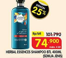 Promo Harga HERBAL ESSENCE Shampoo All Variants 400 ml - Superindo