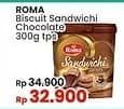 Promo Harga Roma Sandwich Chocolate 300 gr - Indomaret