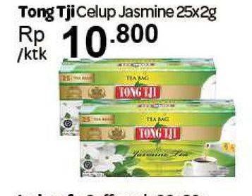 Promo Harga Tong Tji Teh Celup per 25 pcs 2 gr - Carrefour