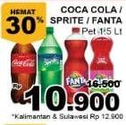 Promo Harga COCA COLA Minuman Soda 1500 ml - Giant