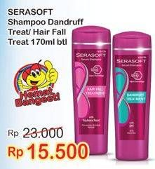 Promo Harga SERASOFT Shampoo Dandruff, Hair Fall Treatment 170 ml - Indomaret