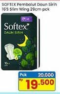 Promo Harga Softex Daun Sirih 29cm 16 pcs - Indomaret