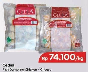 Promo Harga CEDEA Dumpling Chicken, Cheese  - TIP TOP