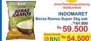 Promo Harga Indomaret Beras Ramos Super 5000 gr - Indomaret